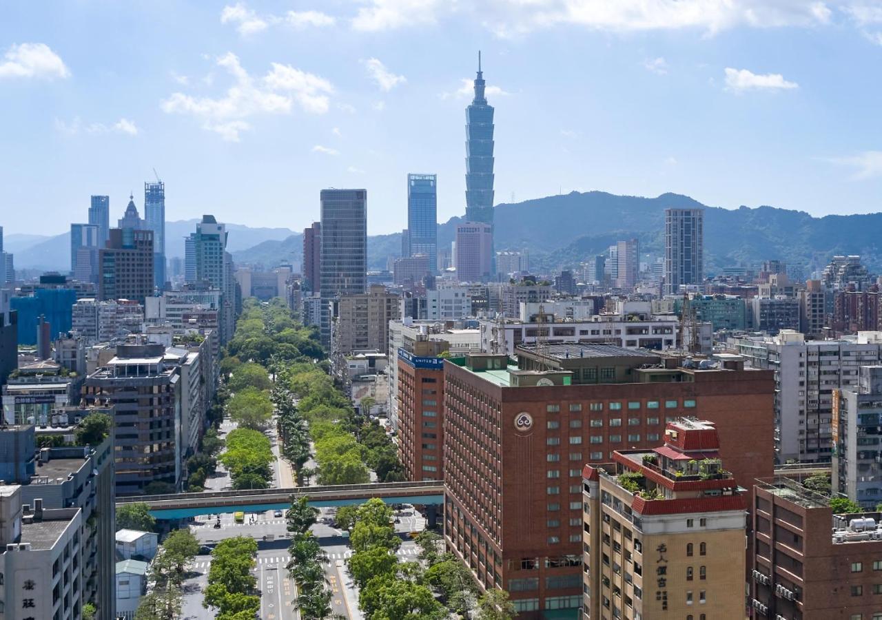 The Howard Plaza Hotel Тайбэй Экстерьер фото Skyline of Taipei